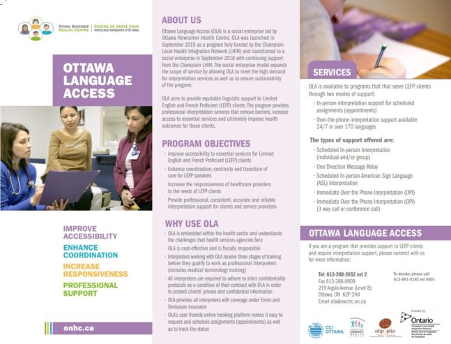 Ottawa Language Access